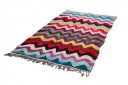 Marokkansk Boucherouite teppe 125 x 235 cm Størrelse: 125 x 235 cm