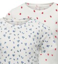Kids Only T Skjorte   Rib   CookBella   2 pack   Cloud Danser/Ma   Kids Only   5 6 år 110 116   T skjorte Blå Hvit Rød