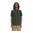 Fred Perry Herre Topper Grønn M,