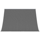 Uttrekkbar markise antrasitt 200x150 cm stoff og stål 368752