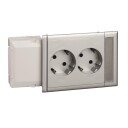 Schneider Electric 5940044 Masteruttak 2 veis Hvit Installasjonsmaterial
