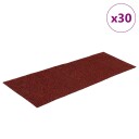  Trappematter selvklebende 30 stk rød 60x25 cm rektangulær 8721288458261