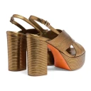 Santoni Dame Sko Gul 36 EU,