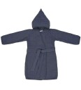 LÄSSIG Badekåpe muslin marine