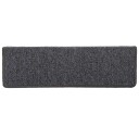  Trappematter 30 stk 65x21x4 cm grå og svart 8721288458964