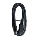 ELETRA IEEE 1394A 6P M - 1394B 9P M 1M KABEL, SVART