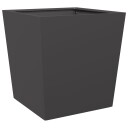  Plantekasse svart 50x50x50 cm cortenstål