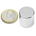 SuperMagneter Skivemagnet Ø 20 Mm, Høyde 20 Mm, Holder 15 Kg - Supermagneter.No