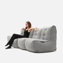 Mod 4 Quad Couch Modulsofa Keystone Gray