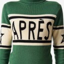 Perfect Moment Après Schild Merino Wool Sweater Dame Parsian Green XS