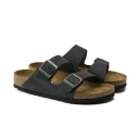 Birkenstock Women's Arizona Soft Footbed Narrow 35, Black