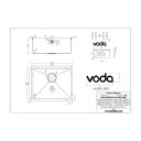 Voda Kube 540 Copper
