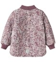 Wheat Termojakke   Loui   Dry Rose Paisley   Wheat   1½ år (86)   Termoklær Beige Lilla Rosa