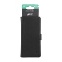 Radicover Flip Cover til Motorola Moto G35 5G med 3 Kortspor - Sort Mobildeksel