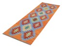 Orientalsk Teppe   Hazara Kelim Hand Woven   81 x 241 cm Størrelse: 81 x 241 cm