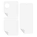 Oppo Find N3 Flip Full Cover PET Beskyttelsessett Gjennomsiktig