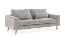 Copenhagen 2 seters Manchestersofa   Lys grå