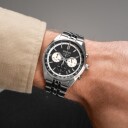 Seiko, Basic herreklokke med stållenke og kronograf