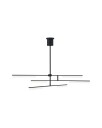 Klee 6 Light Chandelier Nightshade Black
