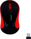 A4Tech V-Track G3-270N Trådløs Mus 1000 DPI Rød/Sort