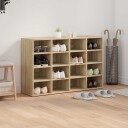  Sko Skap med hylle Sonoma eik 103 x 30 x 67 cm Konstruert tre
