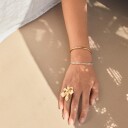 Pilgrim Haze Bangle Silver Plated   Silver   ONE SIZE