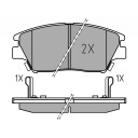 Bremseklosser MEYLE 025 225 9018