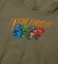 LEGO kidswear Lwsian 103 Hooded Sweatshirt Khaki green 110