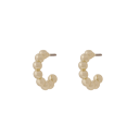Snö Of Sweden Bennet Small Oval Ear Plain Gold Onesize