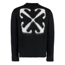 Off White Herre Strikkevarer Svart S,