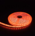 5m 10W/m Oransje LED strip   24V DC IP65 120 LED pr. meter   Kulør : Oransje