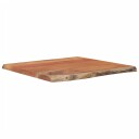  Sidebord 40x40x2,5 cm heltre akasie naturlig kant 8721012093331