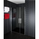 Arrow DuoDoor Dusjvegg tonet Bredde:35 cm, Baderom