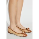 Ferragamo, Dame, Sko, Beige, 37 1/2 EU,