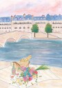 Paris Picnic At the Seine Plakat / 100x150cm