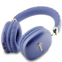 Guess Bluetooth On-Ear Headphones Gubhk1gctcsu Purple/Purple Gcube Metallic Script Logo