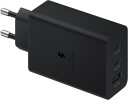 Samsung Trio 65W USB-C Strømadapter med 3 porter - Svart