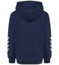 Hummel Hettegenser   hmlJR REG Logo   Dress Blues   Hummel   13 14 år (158 164)   Hettegenser Hvit Marineblå