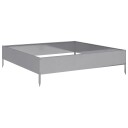  Høybed 100x100x26 cm galvanisert stål
