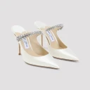Jimmy Choo, Dame, Sko, Hvit, 39 EU,