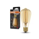 Ledvance 1906 edison gull stud fil 470lm 5,8W/822 E27 dim