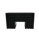 Europalms Leichtsin Deco Tables, Black