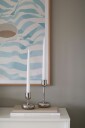Iittala Nappula Stål Lysestake 183 mm - Elegant Design