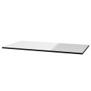 Vikingbad HPL Benkeplate Tosidig Hvit Matt og Blank 70cm