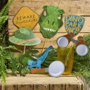 Club Green Hootyballoon Fotoprops Dinosaurier 10-pakning HBPD109