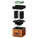 Hähnel ProCube 3 Twin Charger Sony For NP-BX1 NP-FW50 og NP-FZ100