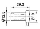 Z 7320716-00 Beskyttelseslokk For Hunnkontakt