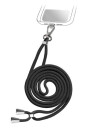 SBS UNIVERSAL NAKKESTROPP FOR SMARTTELEFON, SVART
