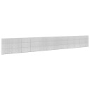 vidaXL Gabion med 3,5 mm wire og 5x2,5 cm nett 1150x10x150 cm