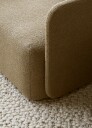 Audo Copenhagen Offset 3 seter Sofa Bouclé 06 Gull